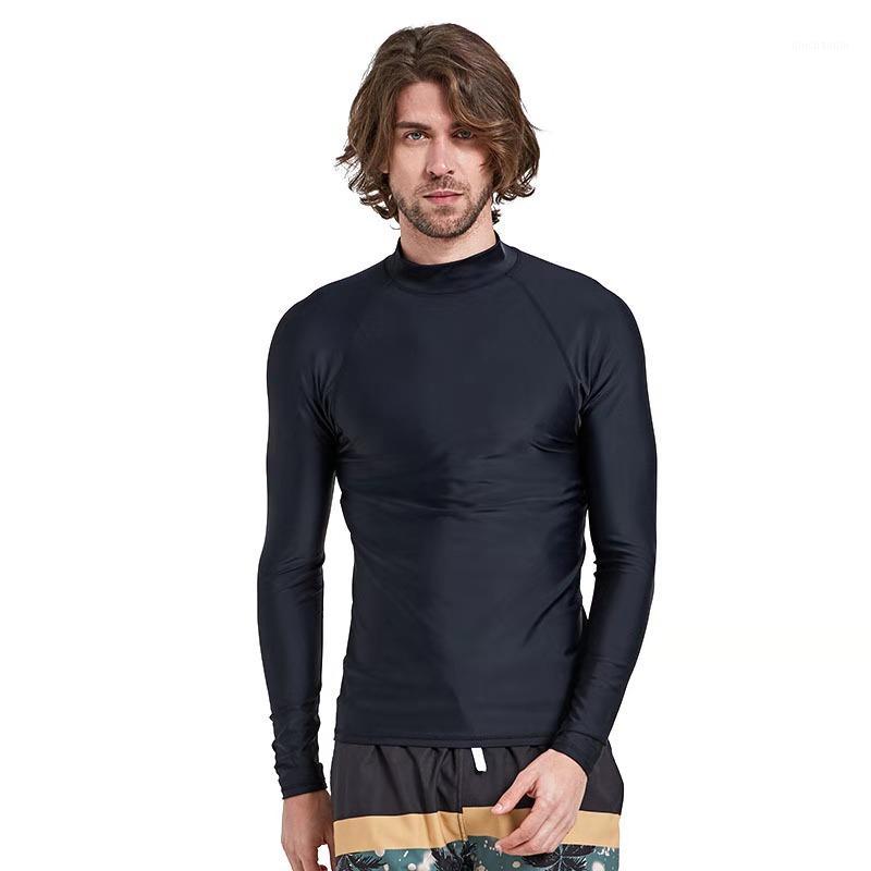 

Sbart upf50 surf suit rashguard long sleeve swimsuit lycra surfing shirts lycra wetsuit top uv swim shirt men surf clothes1