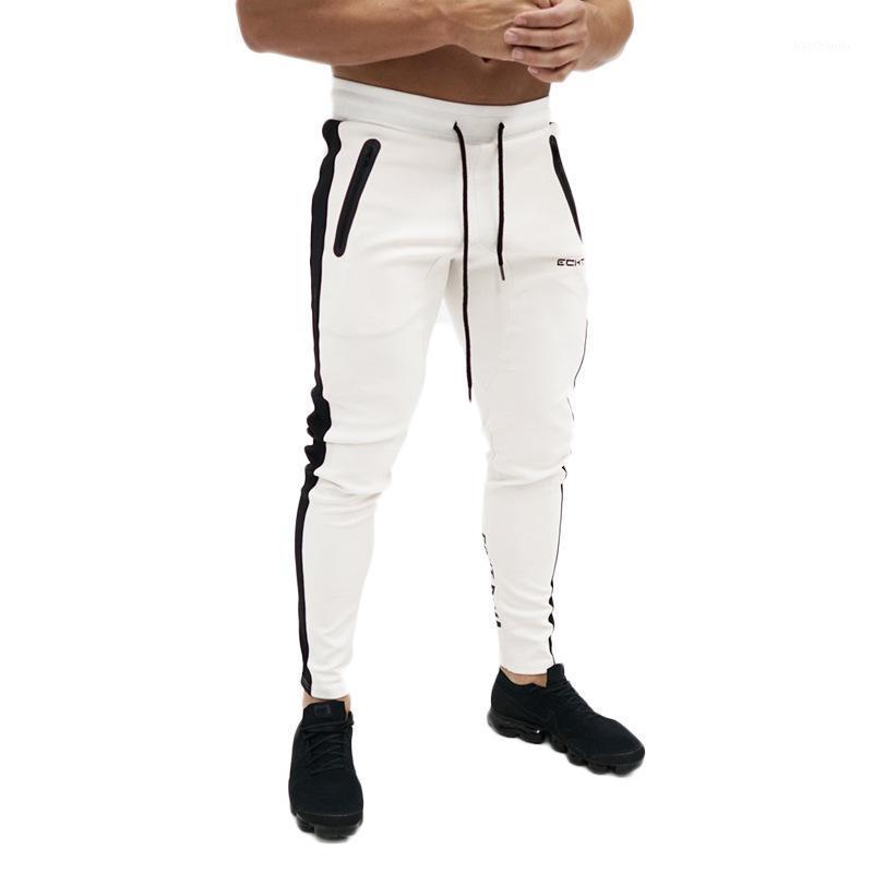 

Muscle Fitness Pants Men's Autumn and Winter New Fitness Sports Trousers Casual Slim Running Training Pants Tight Breathable1, Black