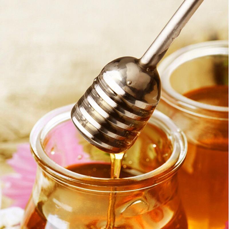 

Straight Handle Metal Dipper Honey Stick And Honey Mesuring Spoon Stainless Steel Curved Kitchen Cooking Measuring Tool1