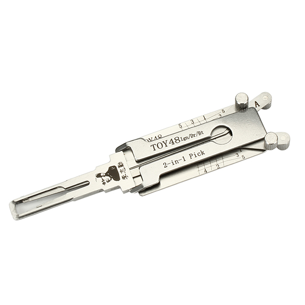 

Original lishi TOY48 2-in-1 car door lock picker decoder unlocking tool