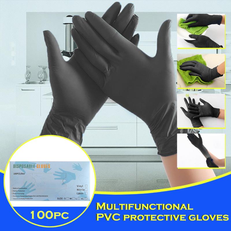 

Gloves Oil Resistant Slip Grade Waterproof Allergy Free Disposable Gloves Work Safety Latex Protective #M1