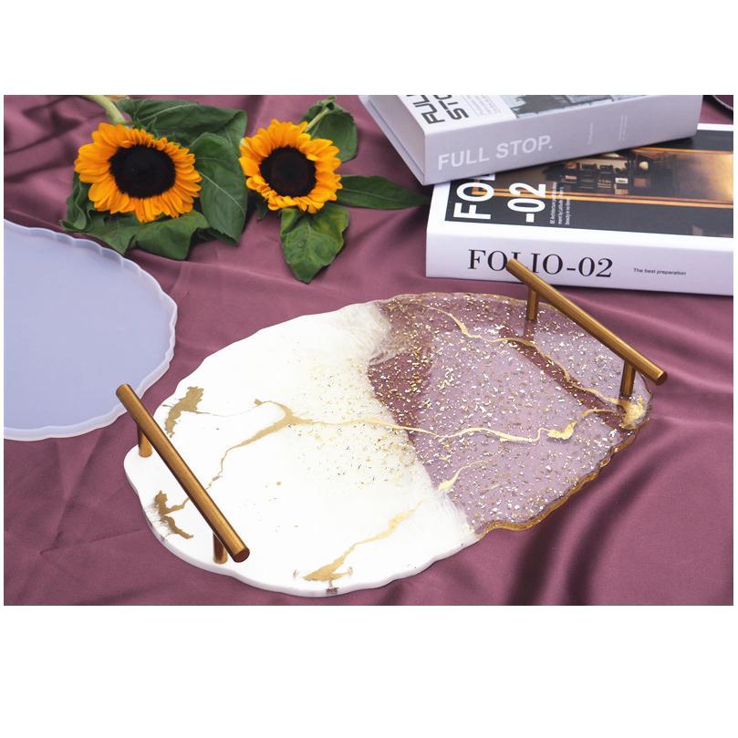 

Diy Oval Plante Sile Mould Jewelry Making For Uv Epoxy Resin Mold Casting Mould Craft Jewelry T bbyNVK