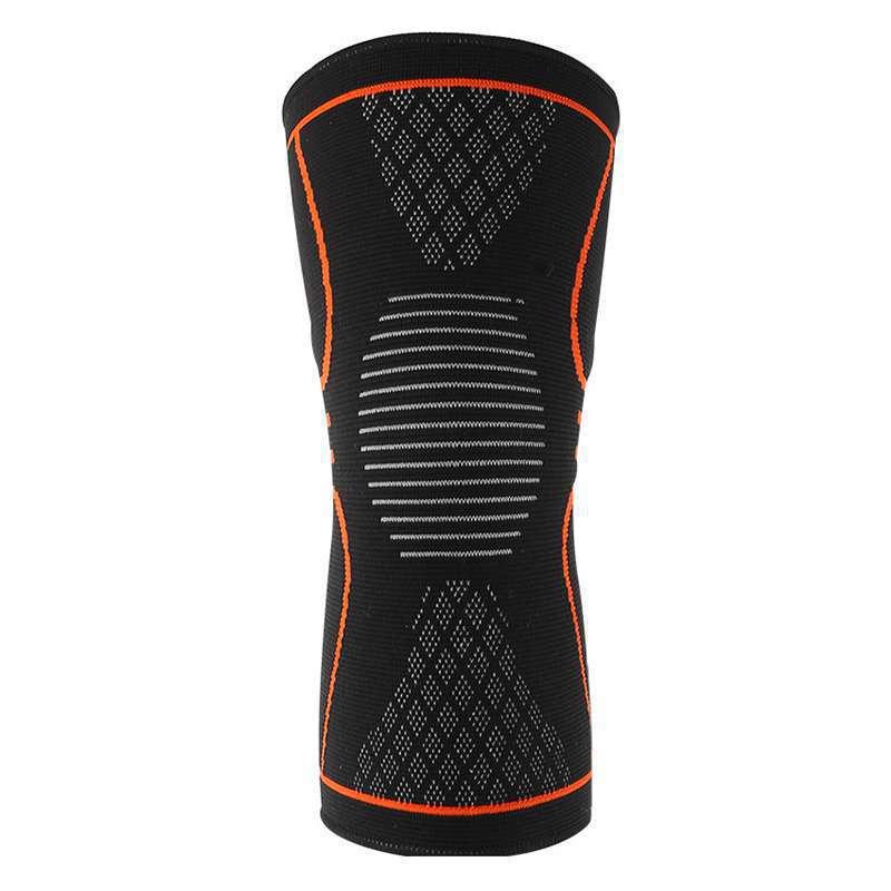 

1 Pcs Knee Sleeve Support Protector Sport Kneepad Fitness Running Cycling Braces High Elastic Gym Knee Pad Warm high quality, Orange