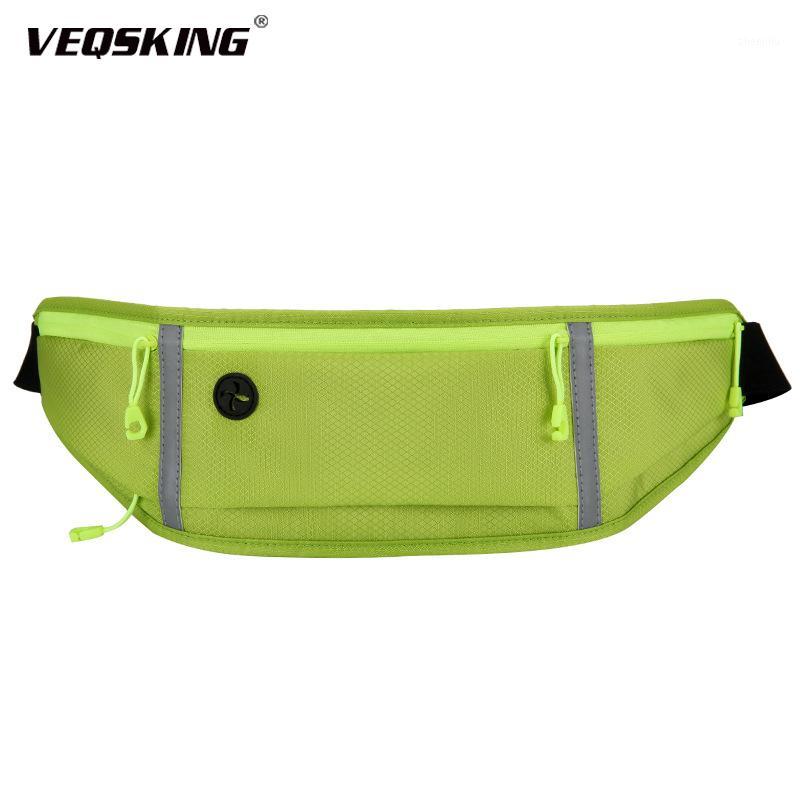 

Waterproof Sports Running Waist Belt Bag,Invisible Reflective Hiking Riding Waist Bag,Anti-theft Mobile Phone Belt For Men Women1, Orange