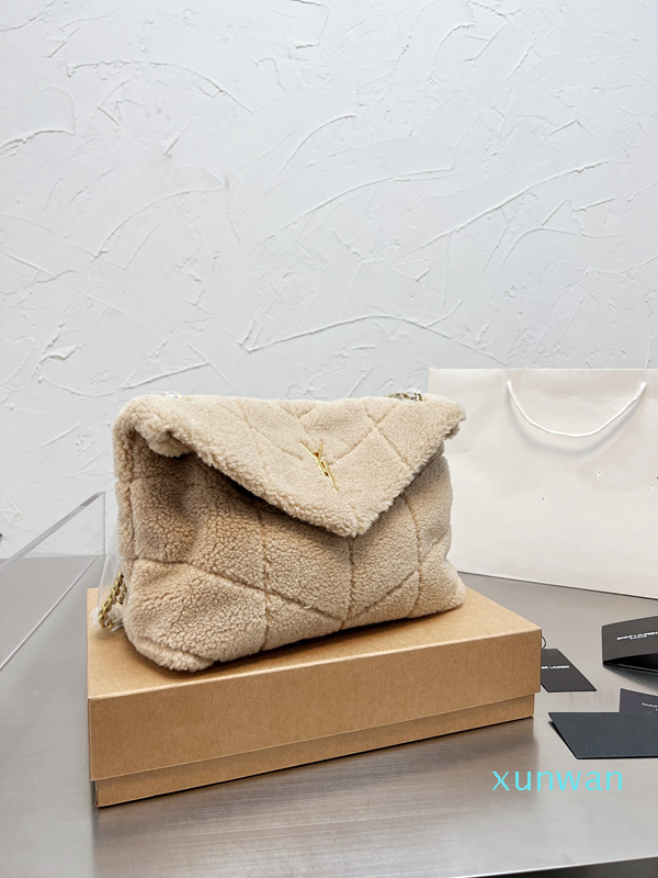 

designer handbags square fat chain bag women's bag large-capacity shoulder bags high quality quilted messenger bag