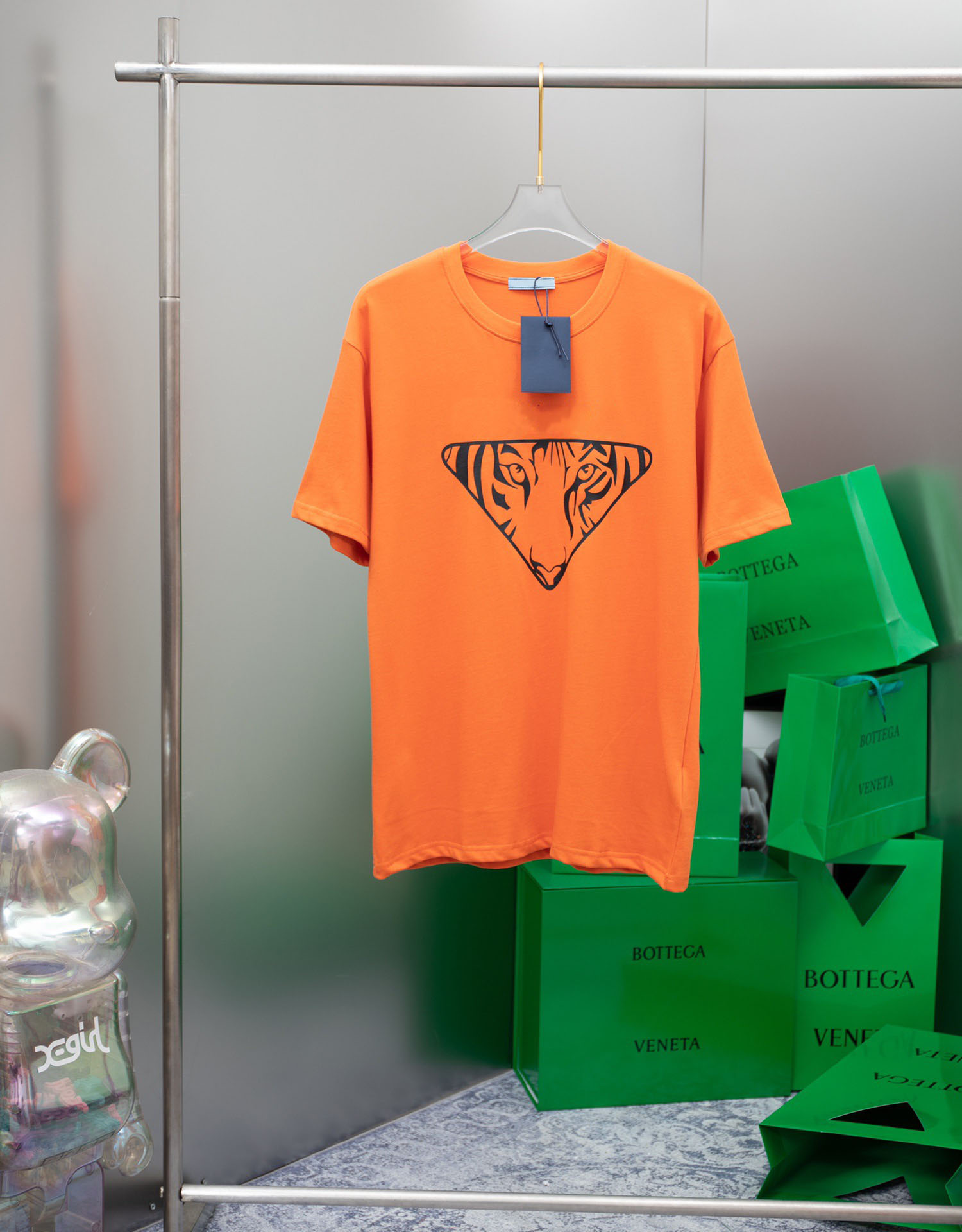 

Men's Plus Tees & Polos Round neck embroidered and printed polar style summer wear with street pure cotton w34t