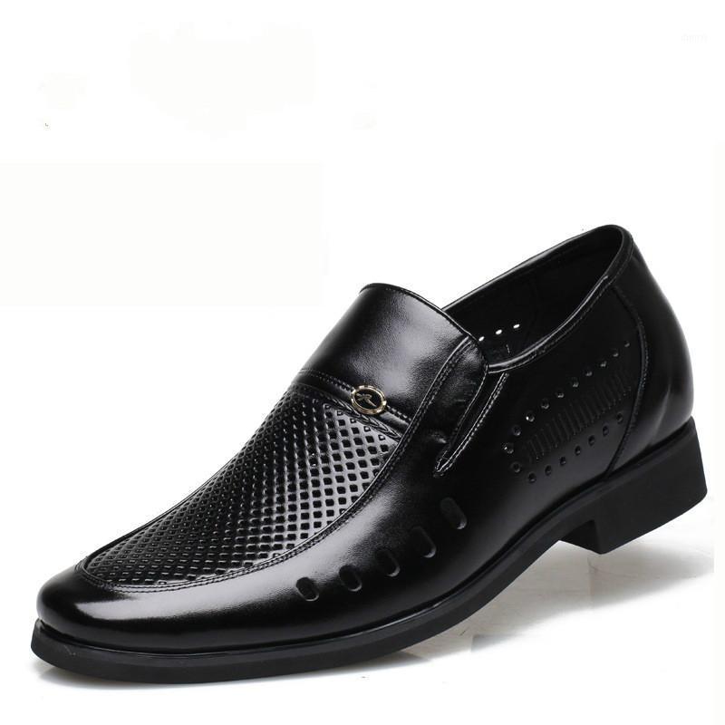 

Men's Dress Shoes, Summer Hollow Breathable, Dress Shoes Business Shoes, High Quality Business Sandals 2020 New Men's Shoes1, Black