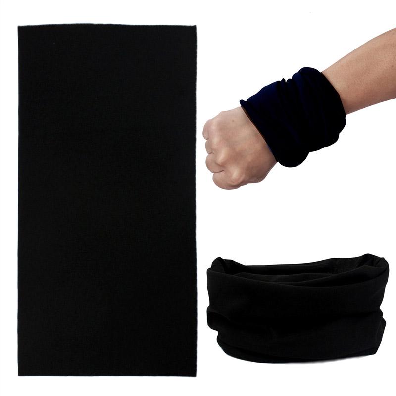 

Unisex Solid Color Multifunctional Head Scarf Bandana Headband Magic Seamless Bandanas Hijab Headwear For Women Men