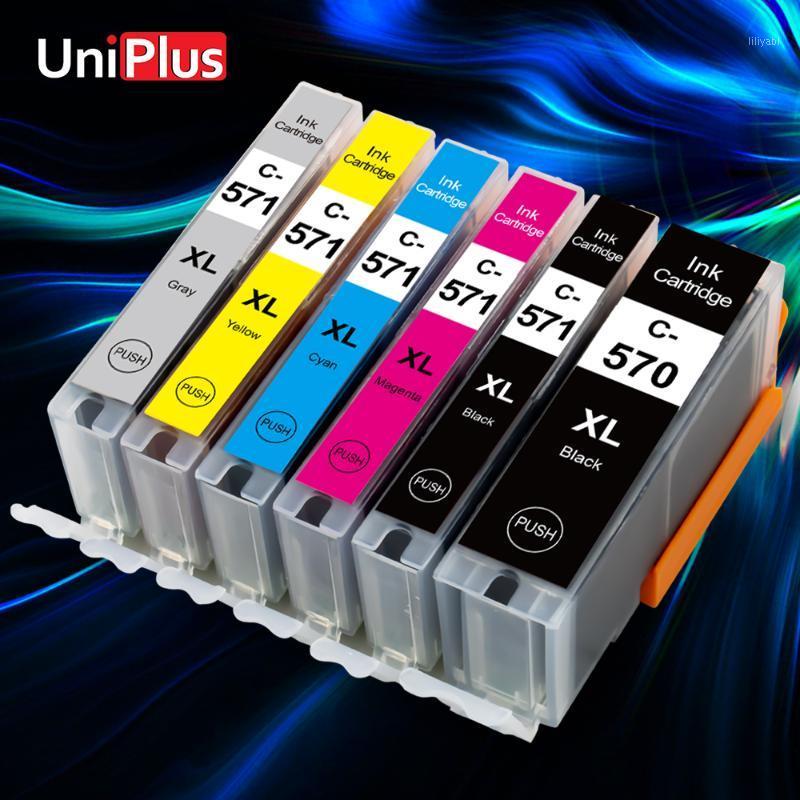 

UniPlus PGI570 CLI571 Ink Cartridge Replace Canon 570XL 571XL for Pixma MG5750 MG5752 TS9055 TS9050 TS8053 TS8051 TS Printer1