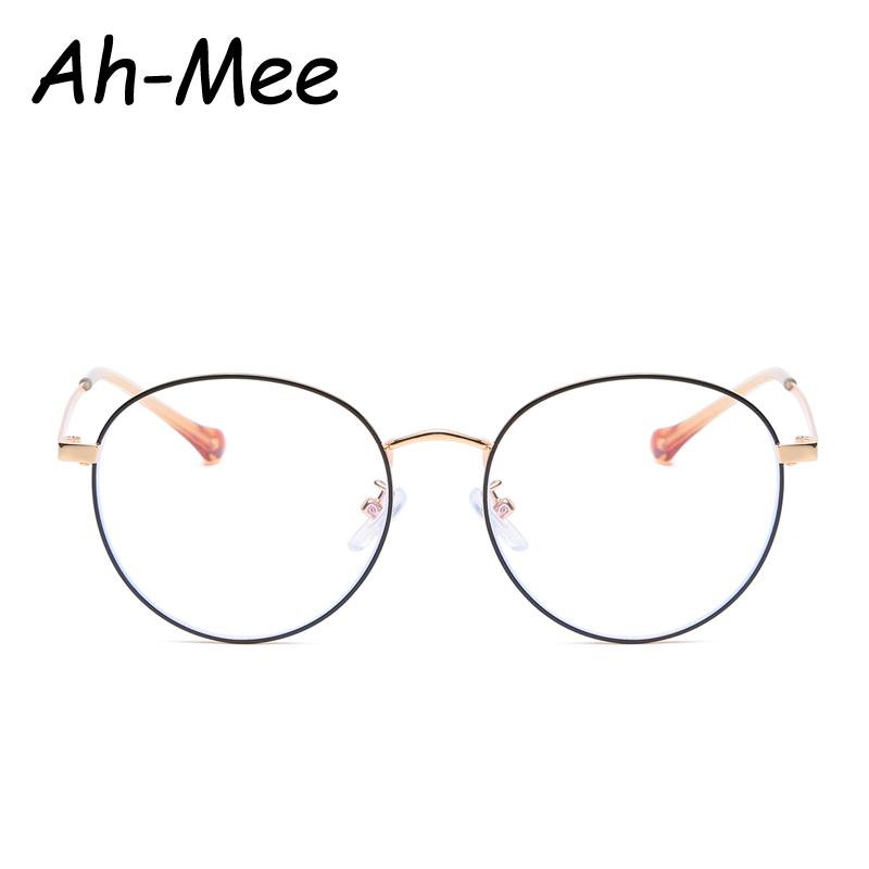 

Fashion Sunglasses Frames Oval Transparent Optical Glasses Women Elegant Eyeglasses Frame Anti Blue Light Computer Eyewear Metal Spectacles