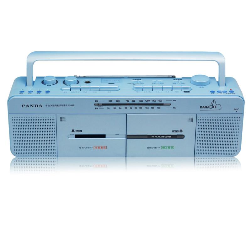 

PANDA F-536 Recorders FM Radio Dual Card tape u DISK MP3 play