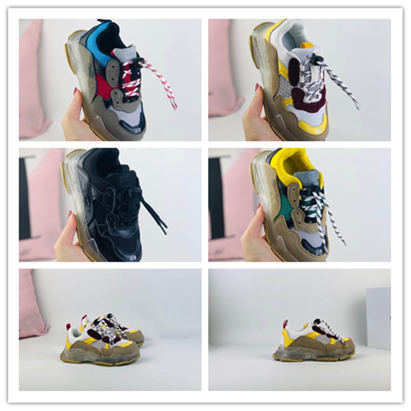 

Kids new running shoes Full Palm Cushion sneakers running trainers for youth boys girls size 26-35, Black