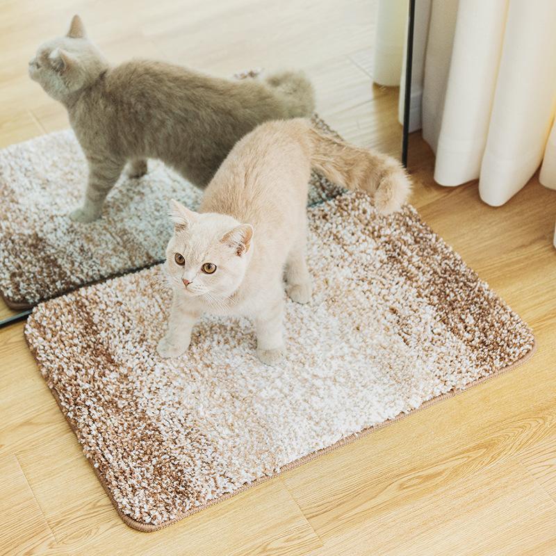 

Pet Mat New Pet Plush Mat Thick Scratch Resistant Practical Non-slip Cushion Bed Kennel Cat Dog Universal Non-slip