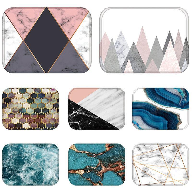 

Cushion/Decorative Pillow Sea Geometric Kitchen Entrance Door Mat Coral Velvet Carpet Rubber Colorful Indoor Floor Mats Non-Anti-Slip Rug