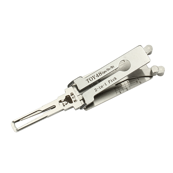 

100% Original lishi TOY48 2-in-1 car door lock picker decoder unlocking tool
