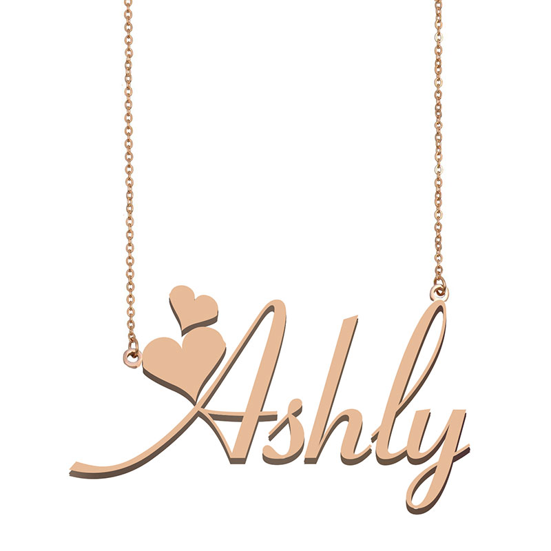 Ashly Custom Name Necklace Personalized Pendant for Men Boys Birthday Gift Best Friends Jewelry 18k Gold Plated Stainless Steel-image-601524630