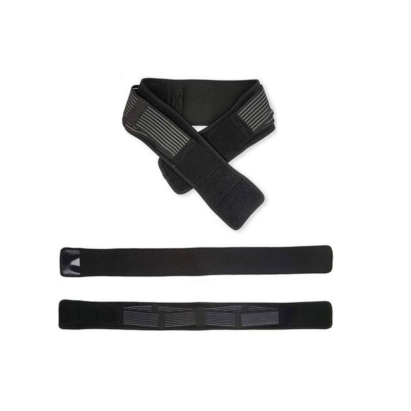 

Waist Support Anti Slip Correction Belt Joint Supportive Postpartum Recovery Adult Healthy Pelvic Body Shaping Sciatic Sacroiliac Hip, Black