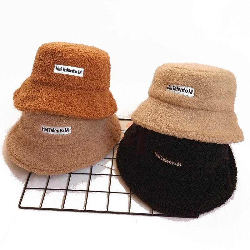 

Winter Reversible Leather Fisherman Hat Faux Fur Winter Hats For Women Men Bob Bucket Hat Warm Plush Lambswool Fishing Cap