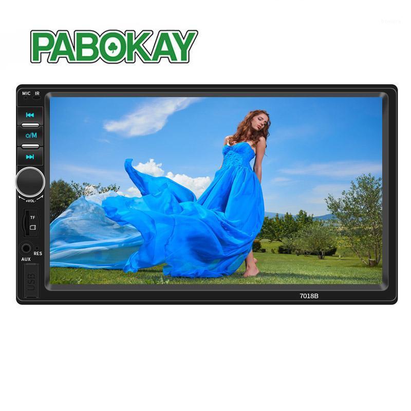 

7018B Car Audio 7 Inch 2 DIN Autoradio Stereo Touch Screen Auto Radio Video MP5 Player Support Bluetooth TF USB FM AUX1