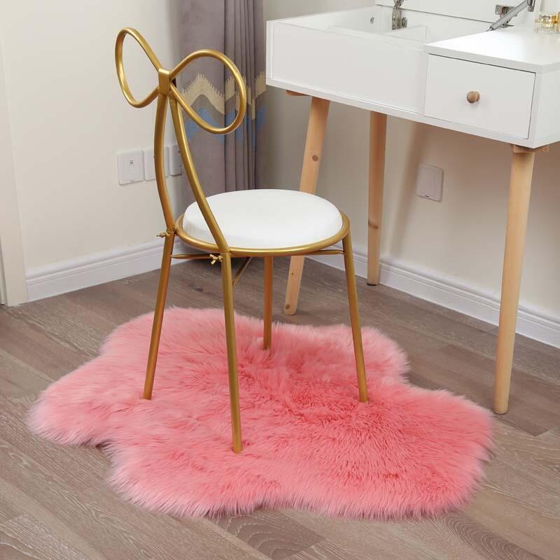 

fur sheepskin Cloud Baby Play Mat Cotton Playmat Kids Baby Carpet faux fur Rug Photography Background Room Decoration