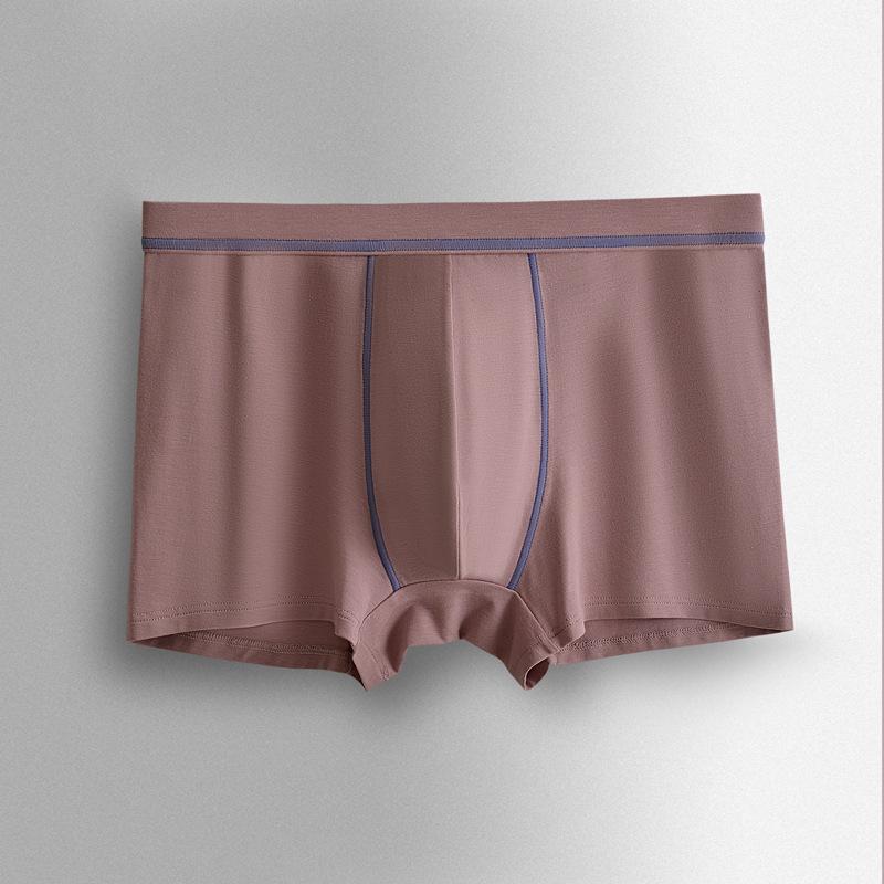 

Men Modal Underwear Boxer Panties Plus Size Comfortable Male Briefs, Blue