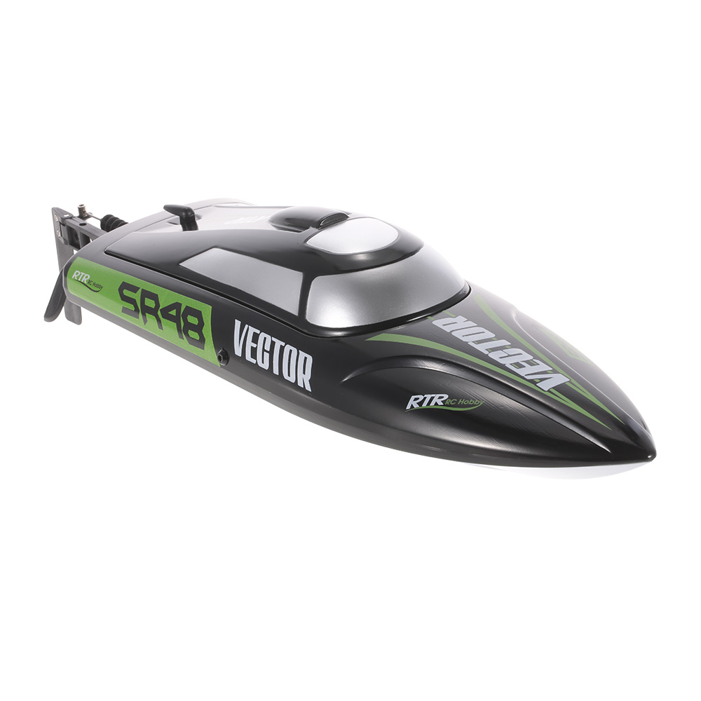 

Volantex 797-3 Vector SR48 2.4GHz 30km/h High Speed Brushed Racing Boat Ship Self-righting Electric Speedboat, Green