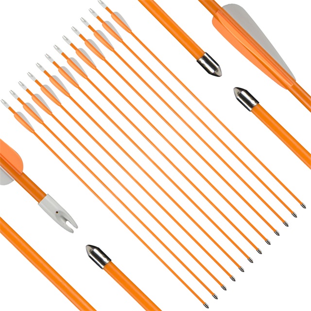 

Fiberglass arrow Shaft 7 MM OD Shooting Arrow Recurve Compound Bow Archery Roll Fiberglass shaft Arrows