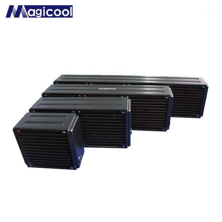 

Magicool CG-G2 65mm Thick 120mm 240mm 360mm 480mm Copper Radiator Computer Water Cooling Heat Sink G1/4 " Black For 12CM Fan1