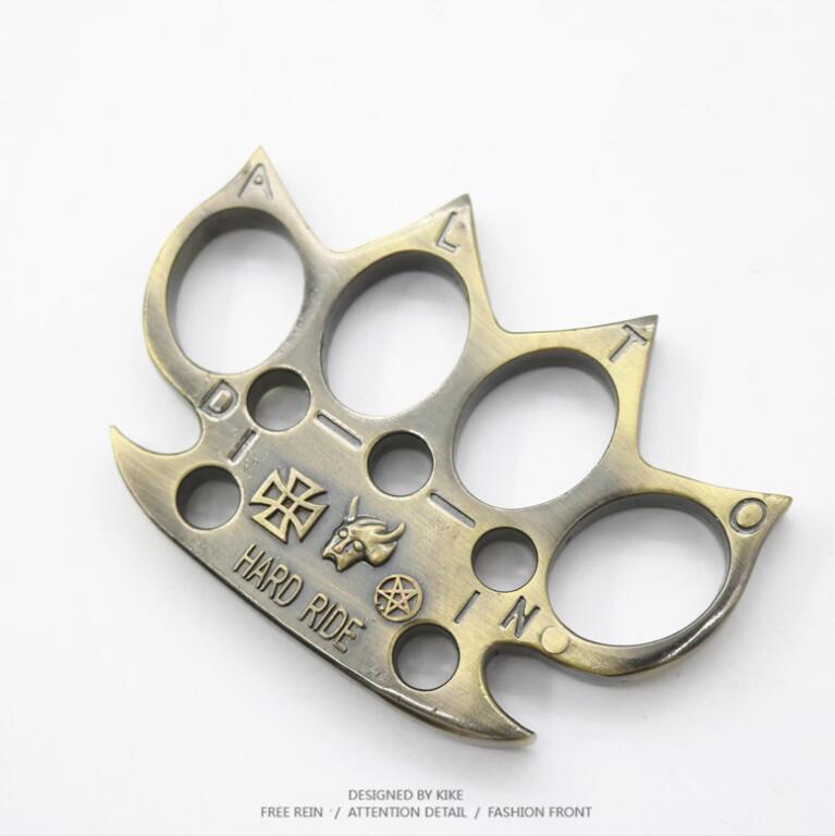 

Hot Sale THICK Finger Buckle Four Finger Ring Self-Defense Tools BrokenWindow KNUCKLE DUSTER Selfdefensesupplie 2021