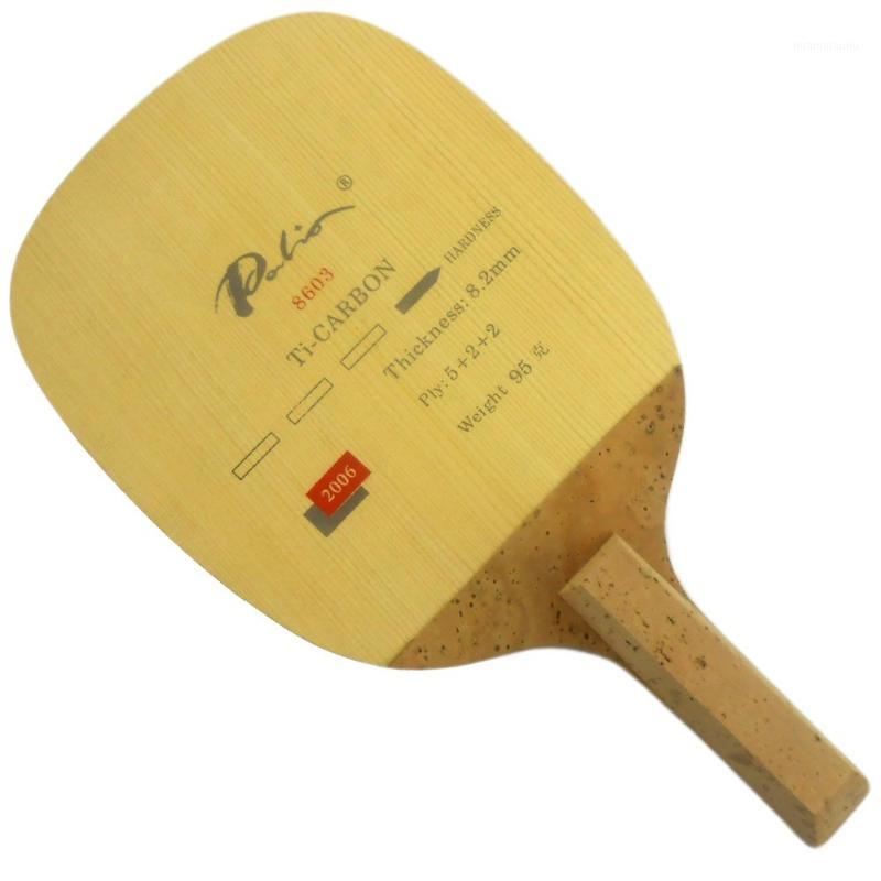 

Palio 8603 Ti-Carbon Table Tennis (Japanese Penhold) for PingPong Racket1