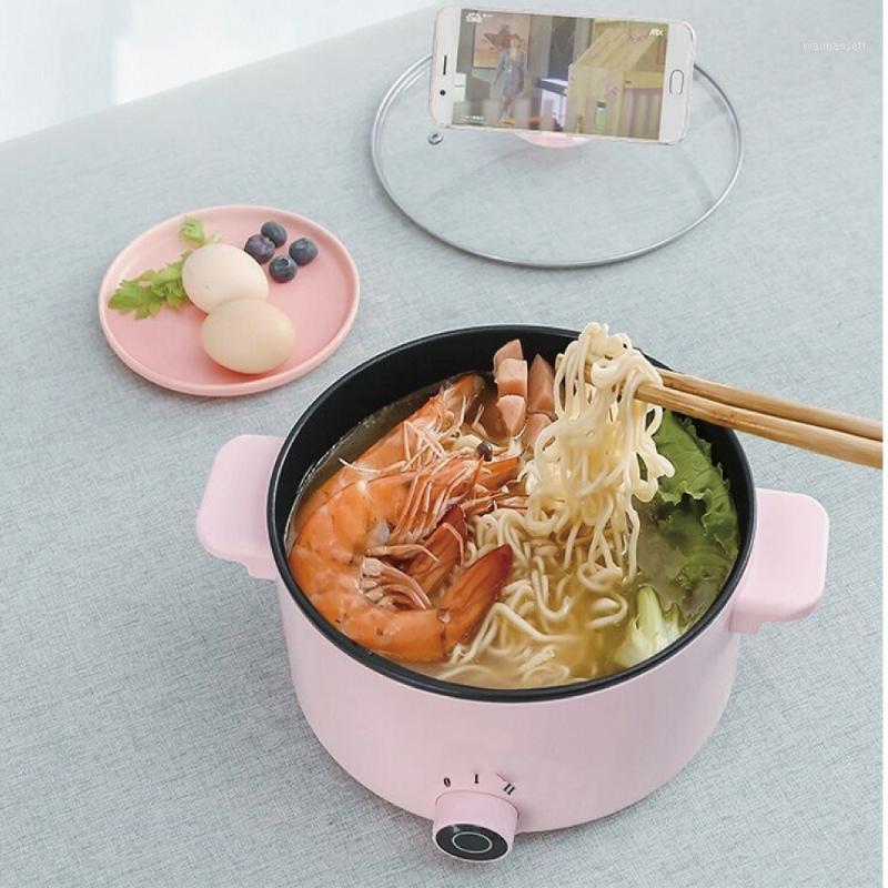 

2.5L low-power electric hot pot student dormitory electric steamer noodle pot 2-6 people frying pan1