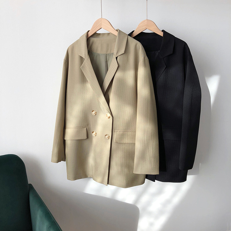 

2021 New Women Spring Blazer Turn Down Collar Vintage Tops for Female Elegant Jacket Outerwear Zwid, Color 2