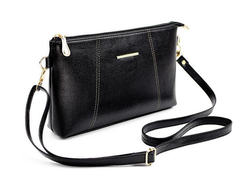 

Litchi Pattern PU Leather Shoulder Bag Fashion Handbags Women Crossbody Messenger Bags High Quality Women Bag Clutch, Hot pink