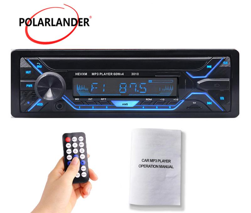 

3010 Bluetooth Car MP3 Player Single Din Car Stereo Audio 12V Bluetooth In-dash FM 1 Din Aux MP3/WMA/USB/TF card Player