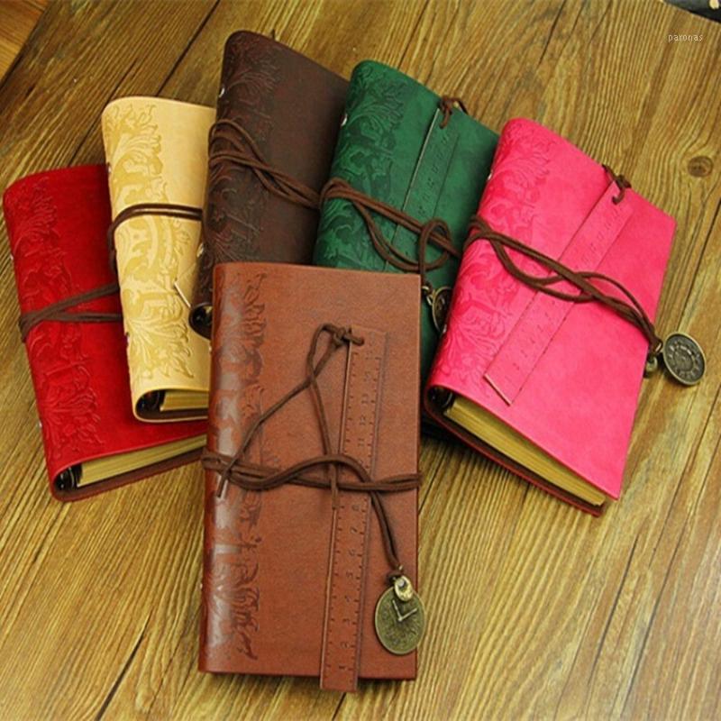 

1PCS Hot Retro Classic Vintage Leather Bound Blank Pages String Journal Diary Notebook Sketchbook School Office Supply1