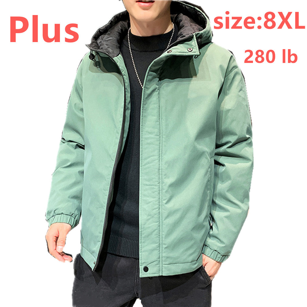 

Plus mens jacket size:8XL sweaters mens tracksuit mens winter coats hoodie men s clothing sweatshirt hoodies brand Winter jacket, White