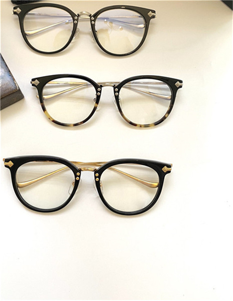 

vintage eyeglass SHAGASS design square metal and cellulose acetate fiber glasses square optical glasses for man and women with case SHAGASS
