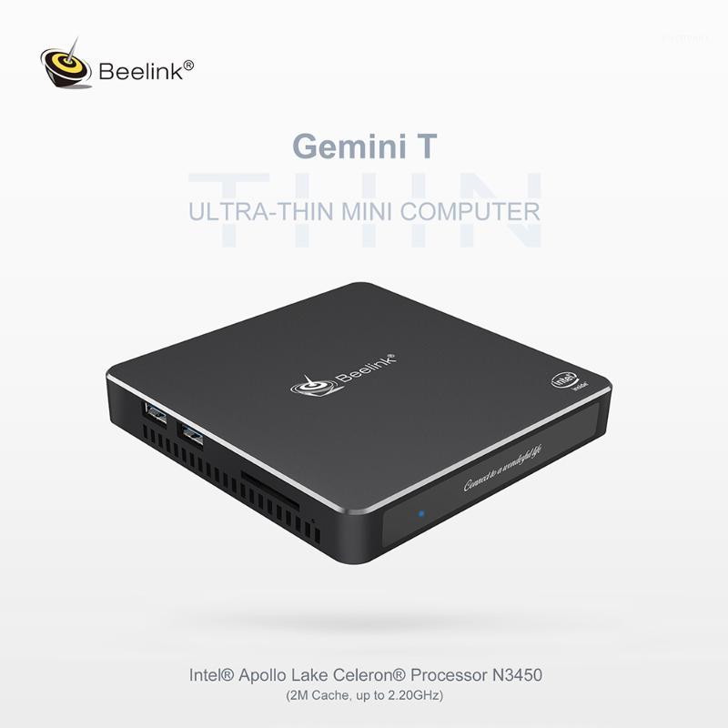 

256GB Beelink Gemini T34 Mini PC N3450 Quad Core 4K HTPC Fan Wins 10 8GB 128GB support M.2 SSD BT4.0 1000M LAN NUC mini Computer1