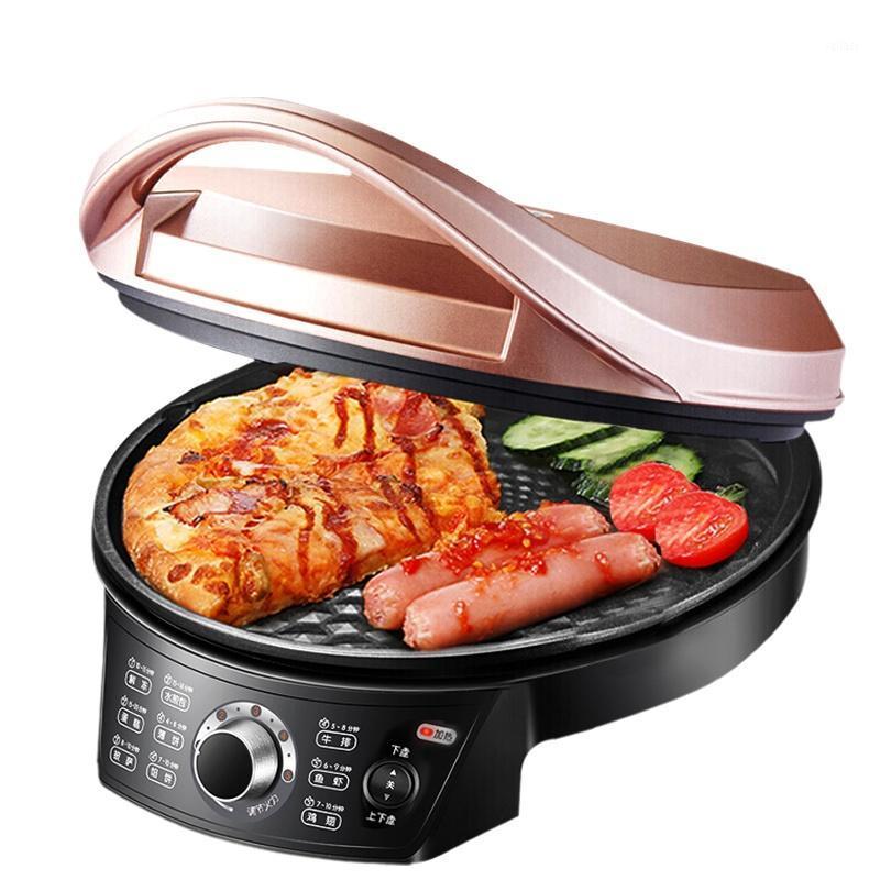 

220V Household Electric Crepe Maker Dual-side Heating Non-stick Electric Pancake Baking Pan Portable Pancake Maker1