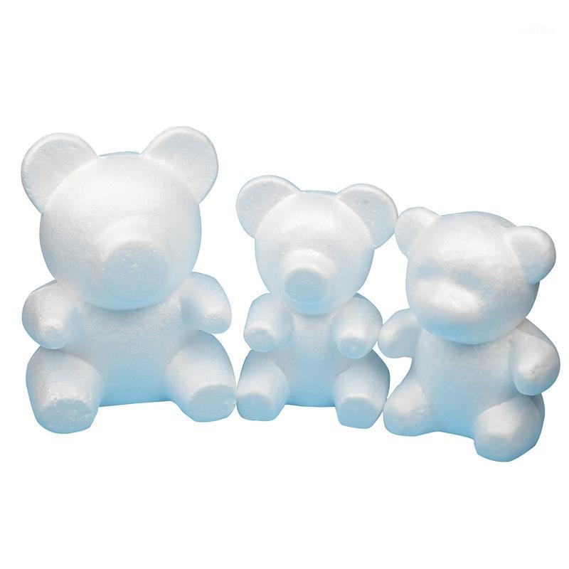 

1pcs Modelling Polystyrene Styrofoam Foam bear White Craft Balls For DIY Christmas Party Wedding Decoration Supplies Gifts1, 15cm
