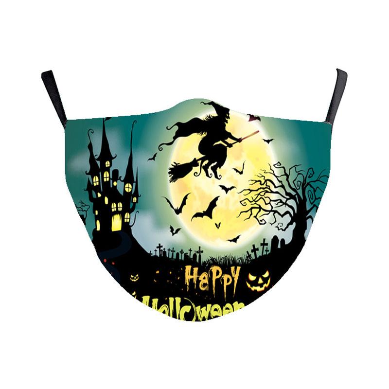 

Dust-proof and ear-hanging mask Hallowee 3D printed designer face personalized parody breathable can put filter masks