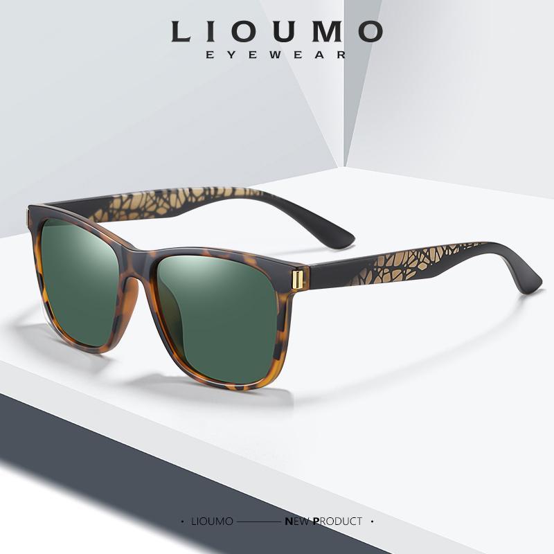 

LIOUMO Classic Square Sunglasses Polarized Men Retro Anti-Glare Driving Eyewear For Women 2020 UV400 lentes de sol hombre1