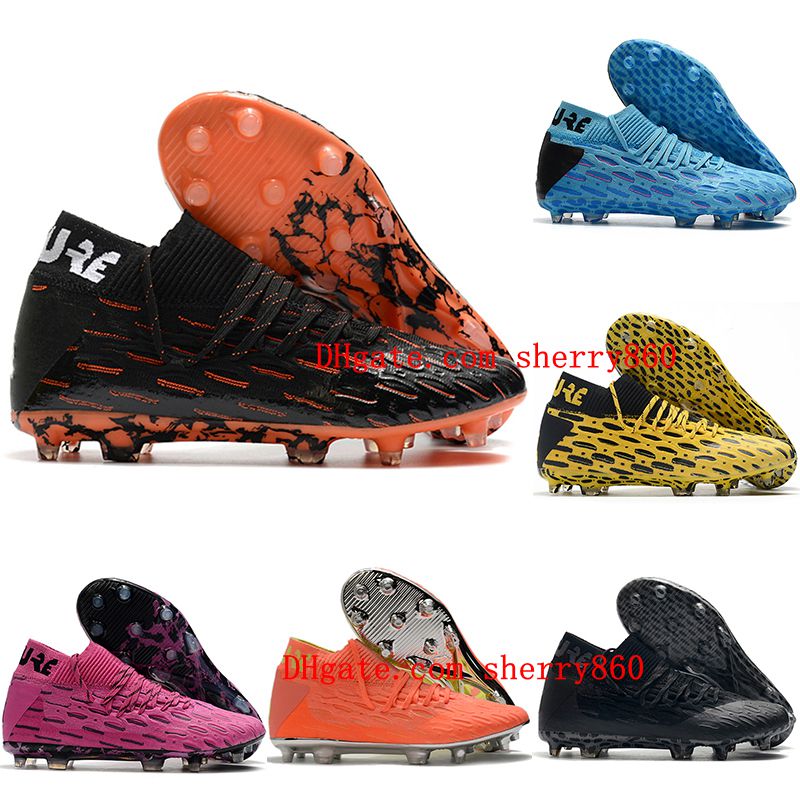 

2020 top quality mens soccer shoes Future 5.1 Netfit FG soccer cleats outdoor football boots spikes scarpe calcio new hot 001, As picture 4