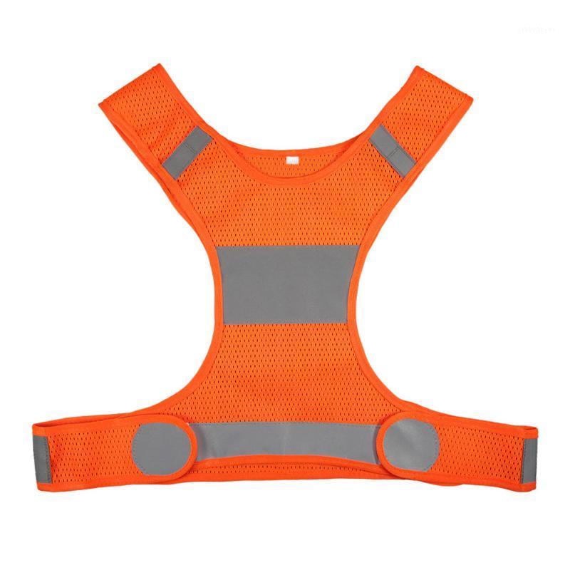 

Breathable Reflective Vest Lightness and Portability No Space Occupy Adjustable High Visibility Vest for Cycling Sports1, Yellow