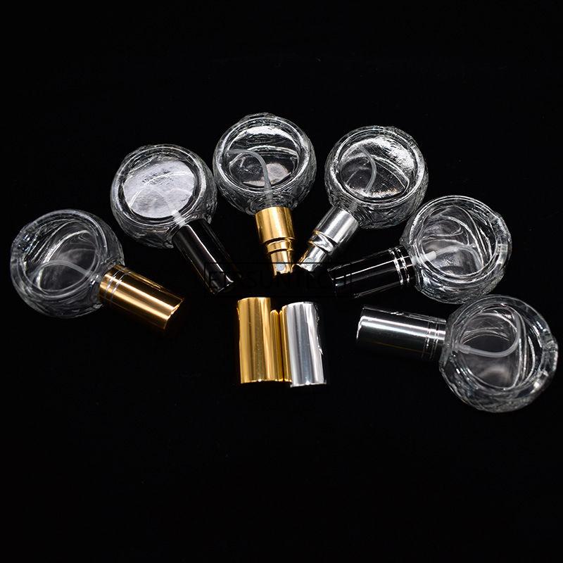 

10ml Mini Portable Transparent Glass Perfume Bottle With Spray&Empty Parfum Cosmetic Case F2095