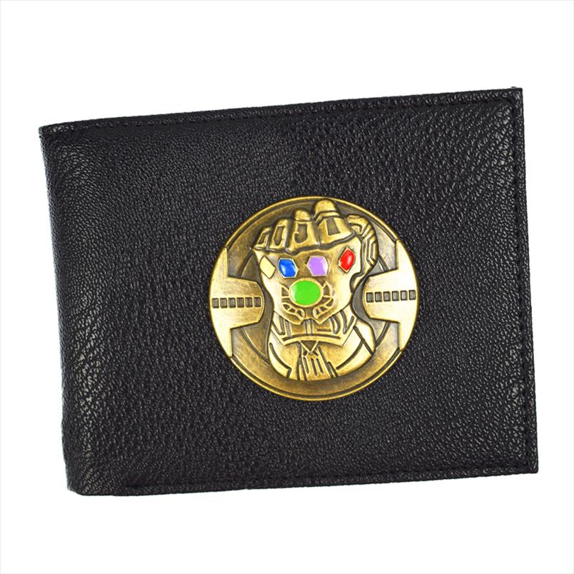 

Free Shipping Thanos Short Wallet The Infinity Gauntlet Design Mens Purse Drop Shipping Good Quality New Fashion, Bqw1861101