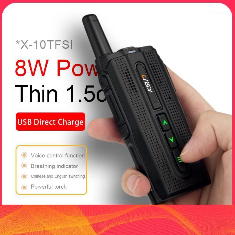 

KSUN KSX10 walkie-talkie outdoor small handheld meter mini 50 civilian kilometers high power mobile phone intercom1