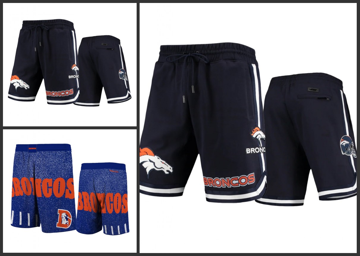 

Denver''Broncos''Men Navy Core Shorts, Black