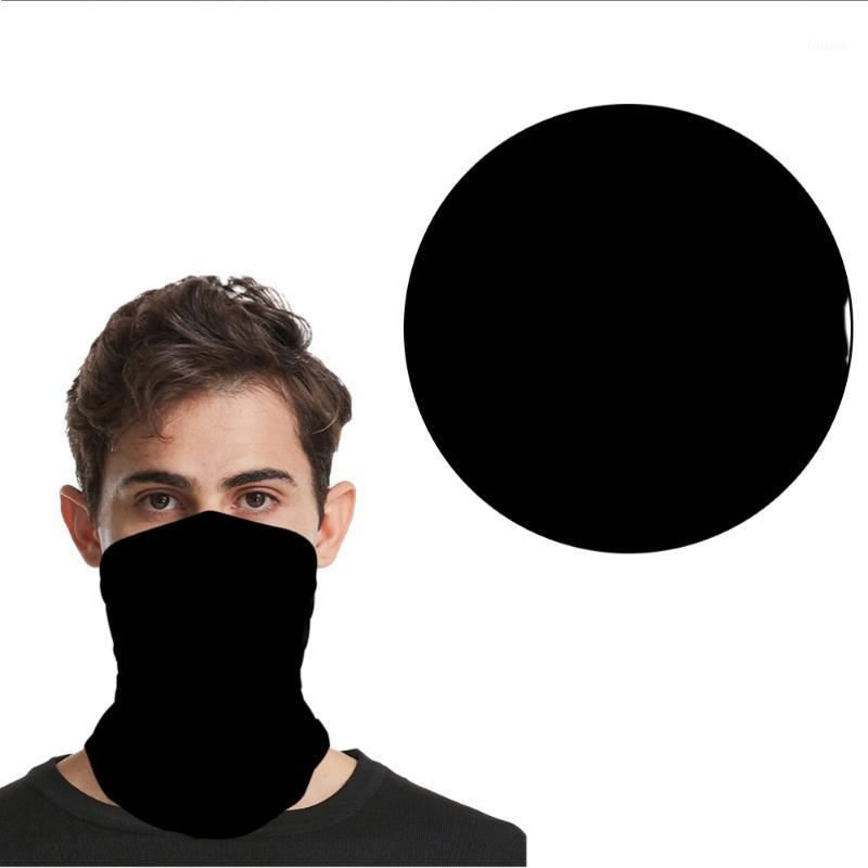 

Color Scarf Soft Outdoor Headwear Elastic Sports Headband Bandana Face Cover for Climbing Hiking Cycling (Black)1