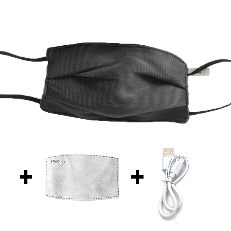 

Glowing Fashion Mask With PM2.5 Filter 7 Colors Luminous LED Face Masks for Christmas Party Festival Masquerade Rave Mask